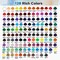 128 Color Watercolor Paint Set, 72 Regular, 44 Metal, 6 Macaron & 6 Fluorescent Colors, 1 Drawing Pen, 1 Water Brush Pen & Accessories with Portable Carrying Case for Beginners Professionals (128)